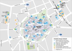 Parkplatzplan Altstadt Kempen