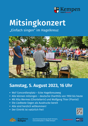 Mitsingkonzert Hagelkreuz